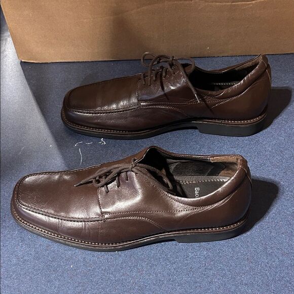 Bacco Bucci Dark Brown Leather Oxfords main image 5